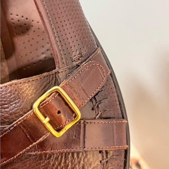 Georgio Bruntini Classic Size 11D Men’s Brown Loafers - Picture 11 of 16